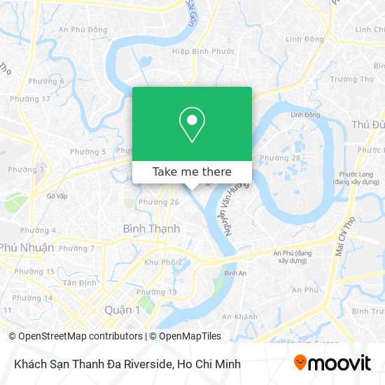 Khách Sạn Thanh Đa Riverside map