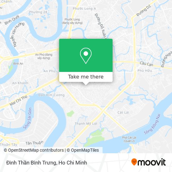 Đình Thần Bình Trưng map