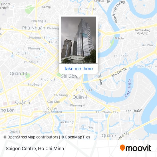 Saigon Centre map