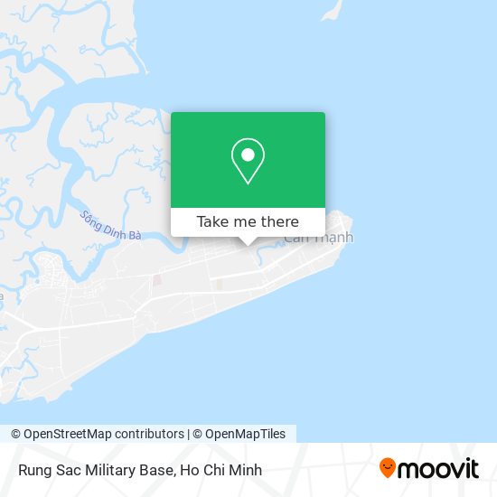Rung Sac Military Base map