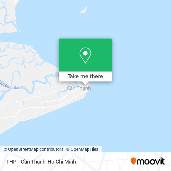 THPT Cần Thạnh map