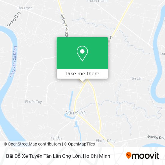 Bãi Đỗ Xe Tuyến Tân Lân Chợ Lớn map