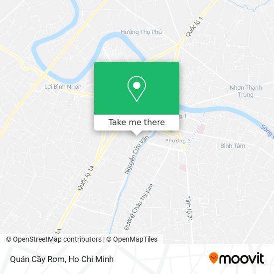 Quán Cầy Rơm map