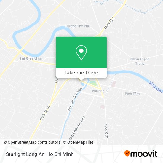 Starlight Long An map