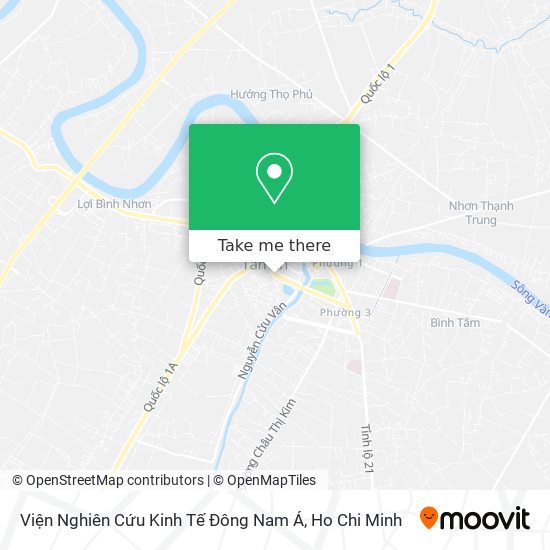 Viện Nghiên Cứu Kinh Tế Đông Nam Á map