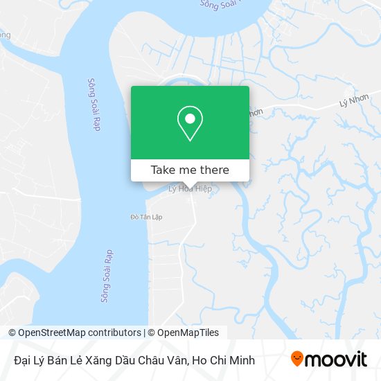 Đại Lý Bán Lẻ Xăng Dầu Châu Vân map