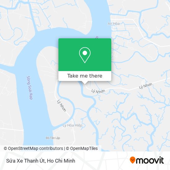 Sửa Xe Thanh Út map