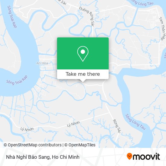 Nhà Nghỉ Bảo Sang map