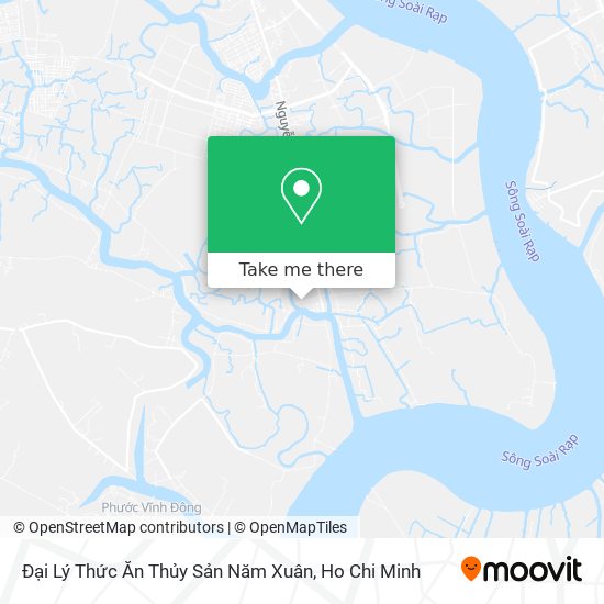 Đại Lý Thức Ăn Thủy Sản Năm Xuân map