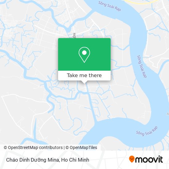 Cháo Dinh Dưỡng Mina map