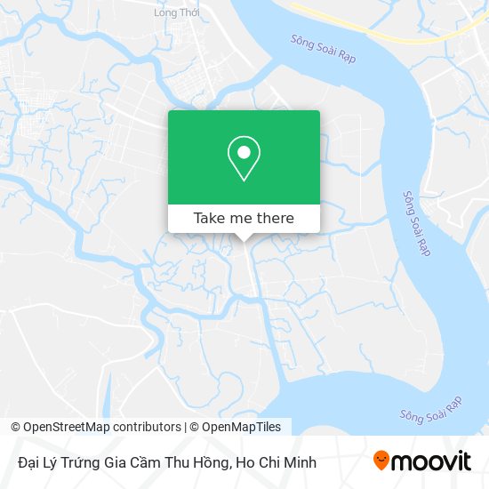 Đại Lý Trứng Gia Cầm Thu Hồng map