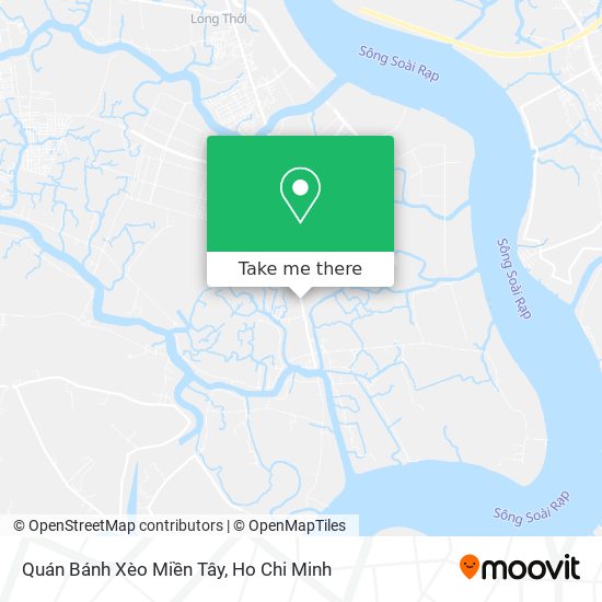 Quán Bánh Xèo Miền Tây map