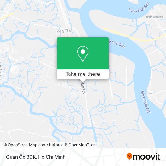 Quán Ốc 30K map
