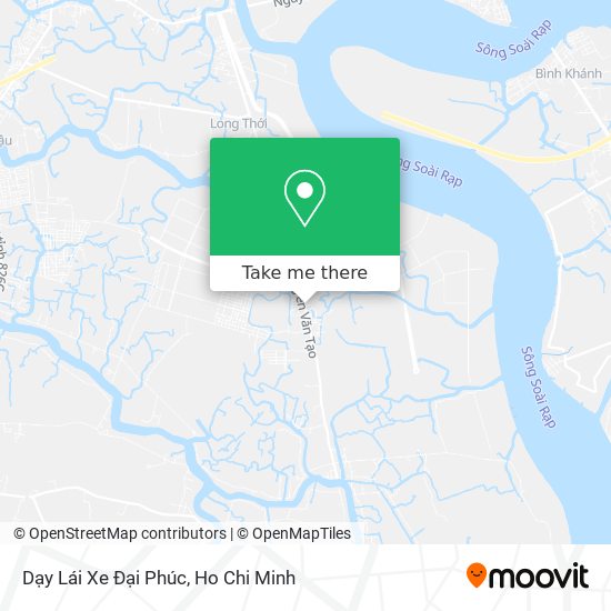 Dạy Lái Xe Đại Phúc map