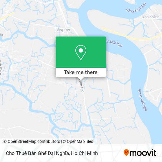 Cho Thuê Bàn Ghế Đại Nghĩa map