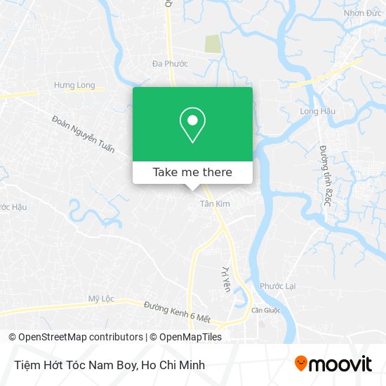 Tiệm Hớt Tóc Nam Boy map