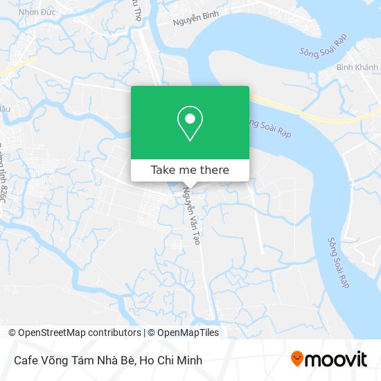 Cafe Võng Tám Nhà Bè map