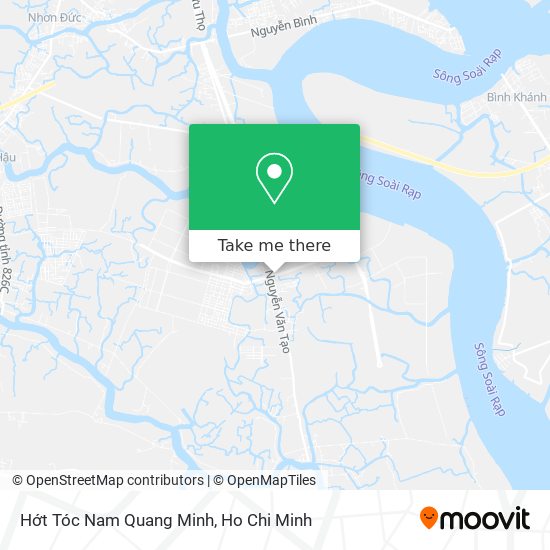 Hớt Tóc Nam Quang Minh map