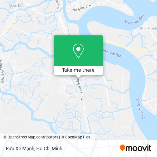 Rửa Xe Mạnh map