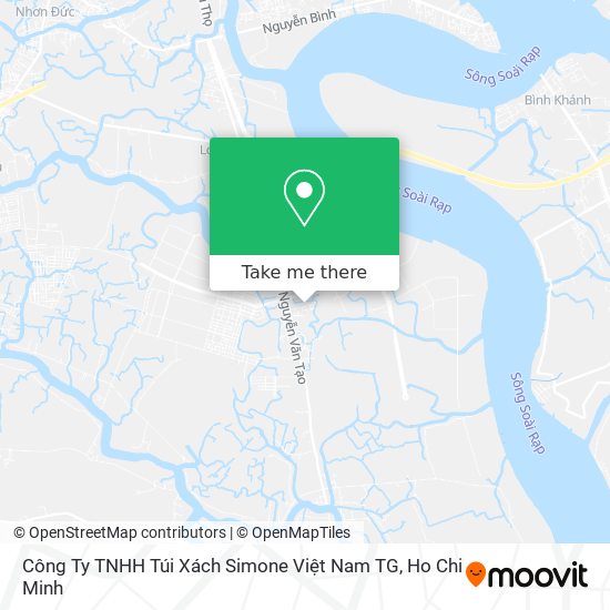 Công Ty TNHH Túi Xách Simone Việt Nam TG map