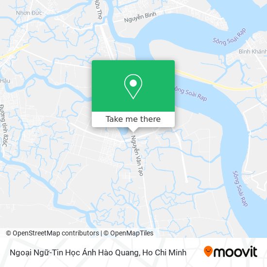 Ngoại Ngữ-Tin Học Ánh Hào Quang map