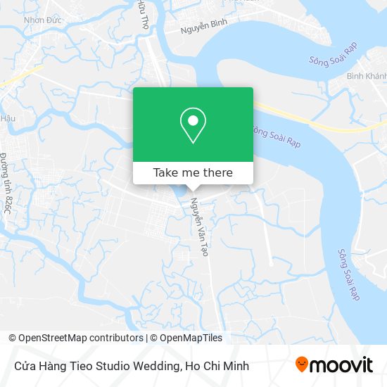 Cửa Hàng Tieo Studio Wedding map