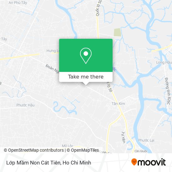 Lớp Mầm Non Cát Tiên map