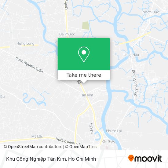 Khu Công Nghiệp Tân Kim map