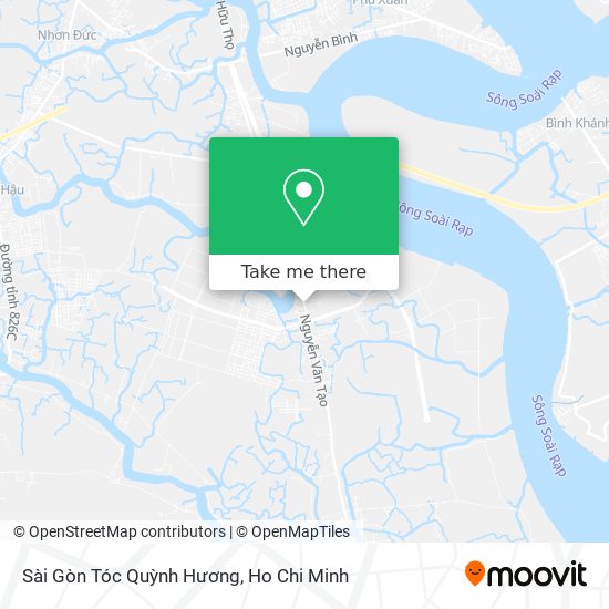 Sài Gòn Tóc Quỳnh Hương map