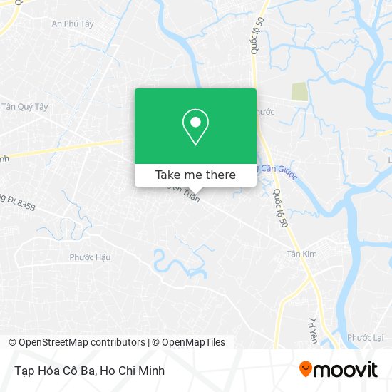 Tạp Hóa Cô Ba map