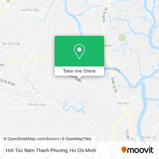 Hớt Tóc Nam Thanh Phương map