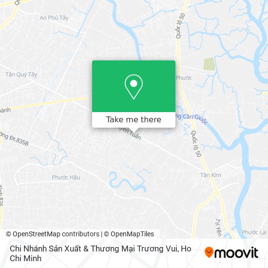 Chi Nhánh Sản Xuất & Thương Mại Trương Vui map