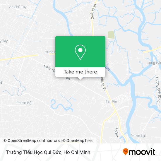 Trường Tiểu Học Qui Đức map