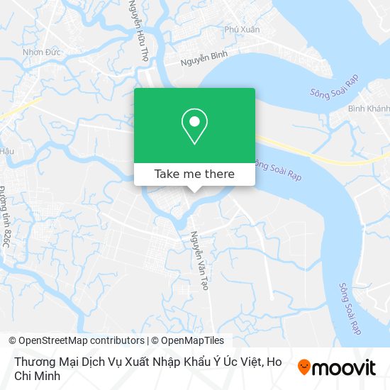 Thương Mại Dịch Vụ Xuất Nhập Khẩu Ý Úc Việt map
