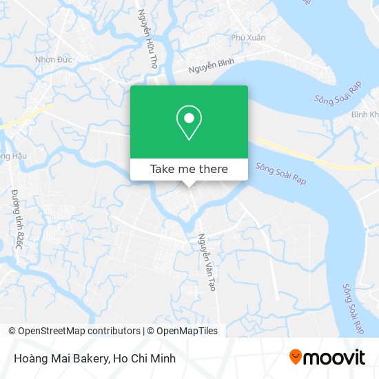 Hoàng Mai Bakery map