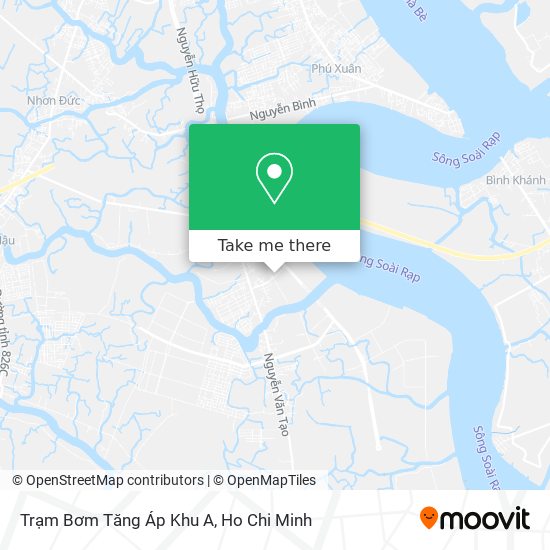 Trạm Bơm Tăng Áp Khu A map
