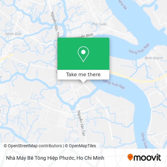 Nhà Máy Bê Tông Hiệp Phước map