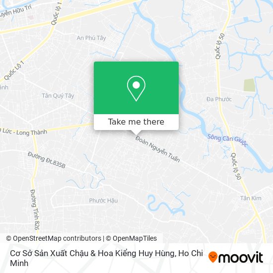 Cơ Sở Sản Xuất Chậu & Hoa Kiểng Huy Hùng map