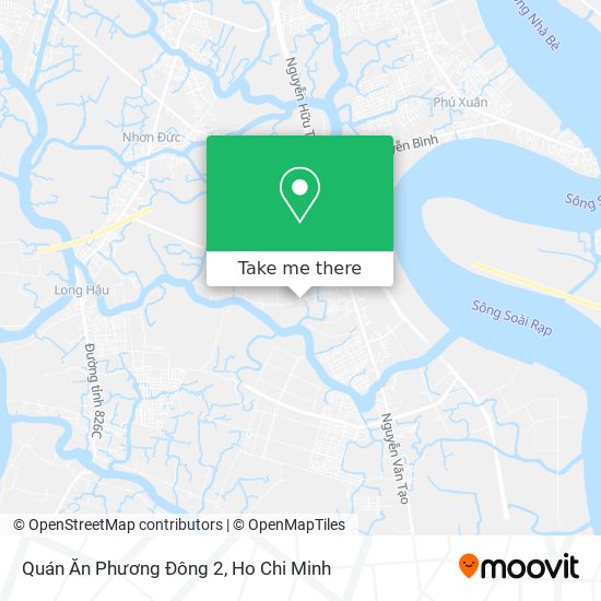 Quán Ăn Phương Đông 2 map