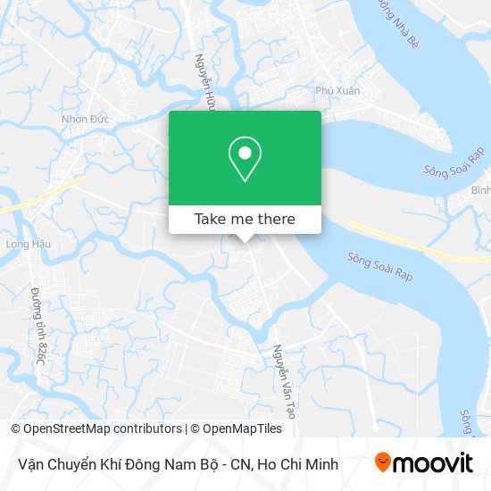 Vận Chuyển Khí Đông Nam Bộ - CN map