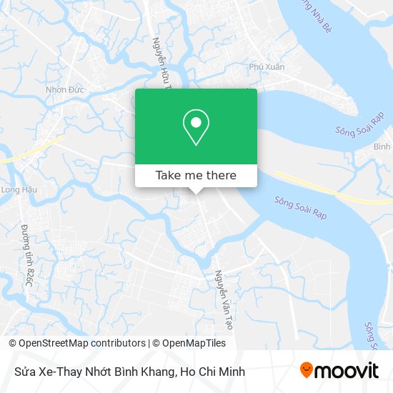 Sửa Xe-Thay Nhớt Bình Khang map