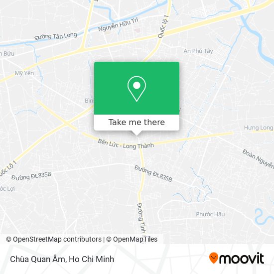 Chùa Quan Âm map