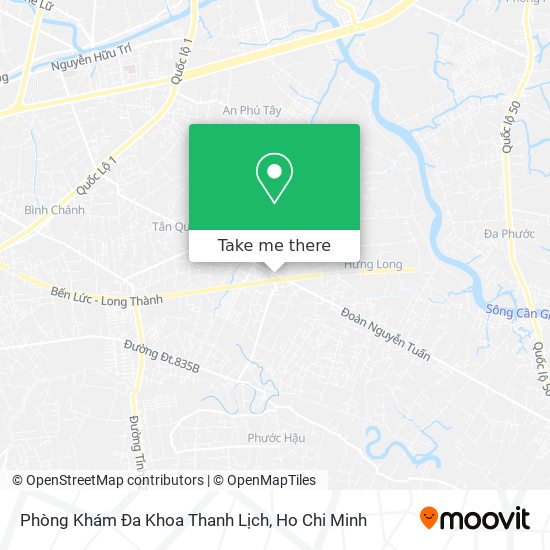 Phòng Khám Đa Khoa Thanh Lịch map