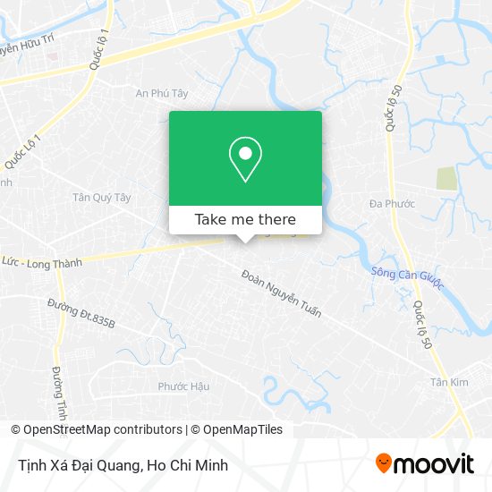 Tịnh Xá Đại Quang map