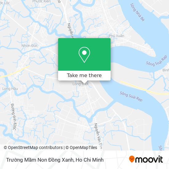 Trường Mầm Non Đồng Xanh map