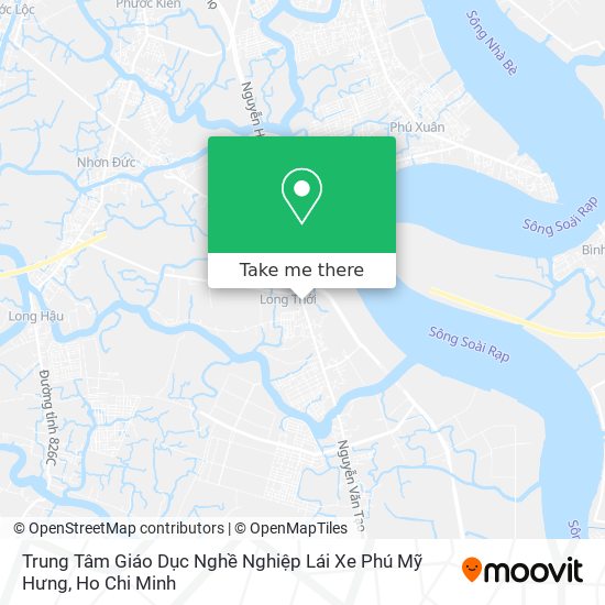 Trung Tâm Giáo Dục Nghề Nghiệp Lái Xe Phú Mỹ Hưng map