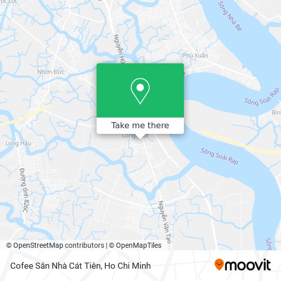 Cofee Sân Nhà Cát Tiên map
