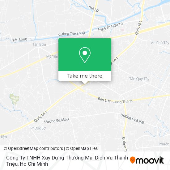 Công Ty TNHH Xây Dựng Thương Mại Dịch Vụ Thành Triệu map