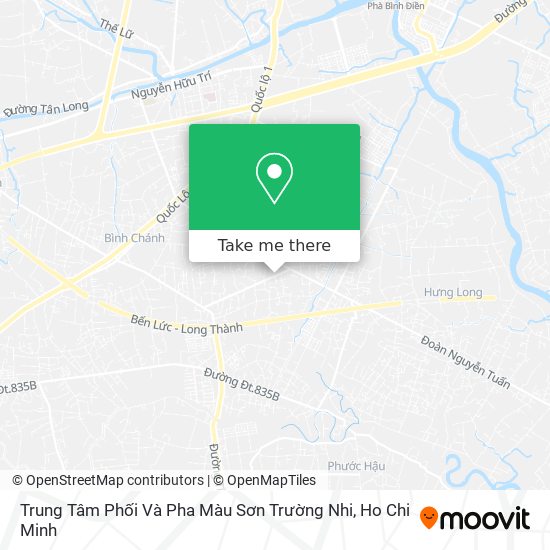 Trung Tâm Phối Và Pha Màu Sơn Trường Nhi map