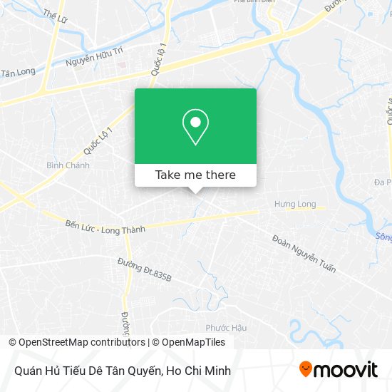 Quán Hủ Tiếu Dê Tân Quyến map